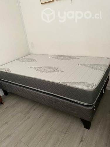 Cama Europea Altamira Celta 1.5 Plazas Base Normal
