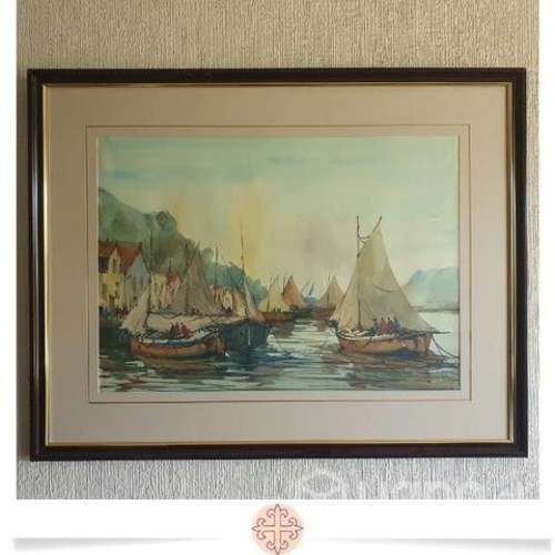 Cuadro de Luis Vicencio * Acuarela de P.Montt