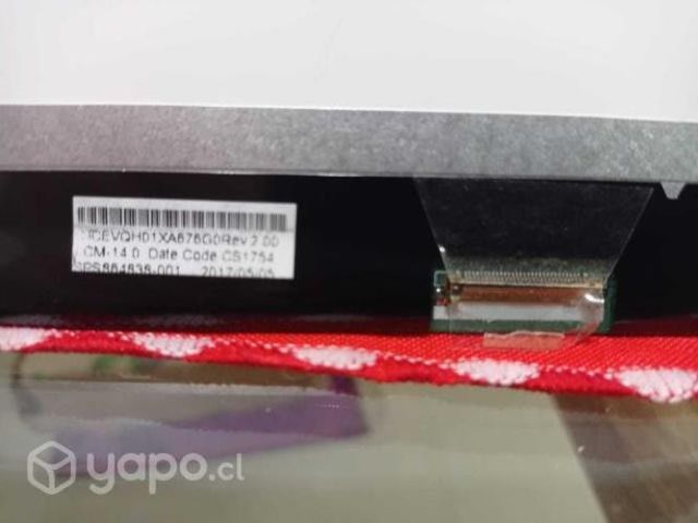 Pantallas para Notebook nuevas y antiguas