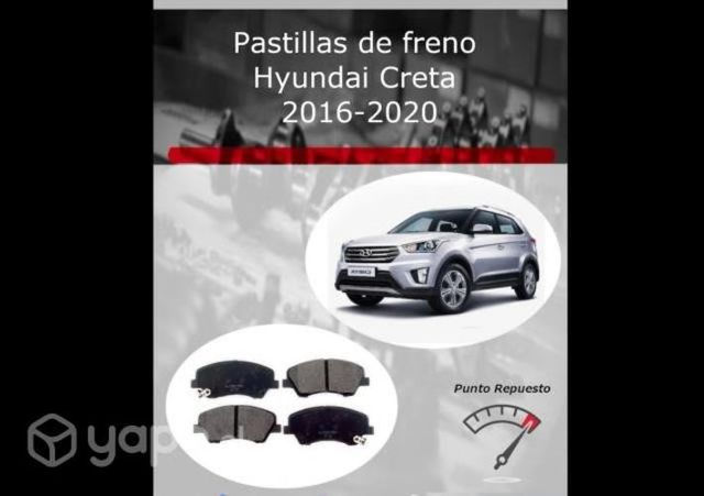 Pastillas de freno Hyundai Creta 2016-2020