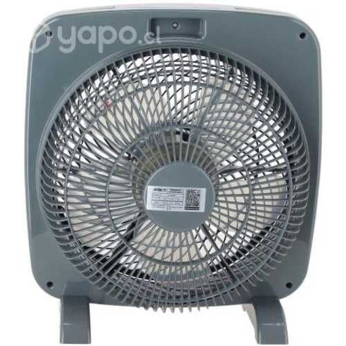 Ventilador box 12&quot; gris