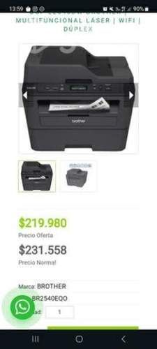 Impresora Multifuncional brother (DCP-L2540DW)