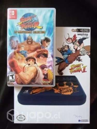 Pack Street Fighter + Joystick Arcade Fighting