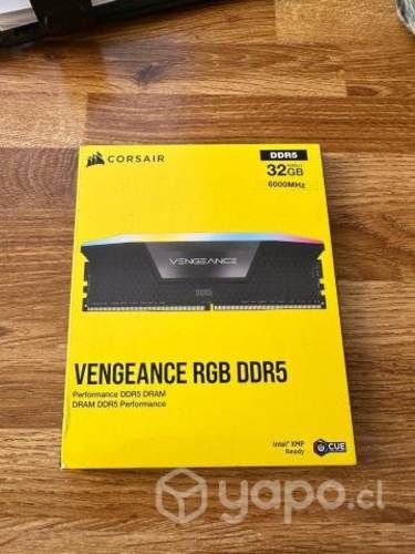 Corsair Vengeance Rgb DDR5 32gb (2 X 16 Gb) 6000mh