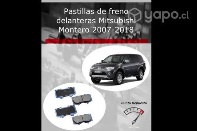 Pastillas de freno Mitsubishi Montero 2007-2019