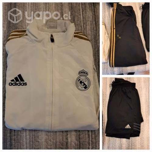 Buzo real madrid y short adidas