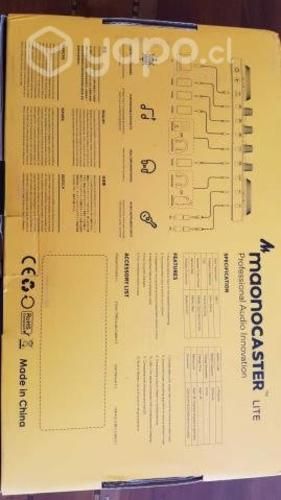 Interfaz Studio MaonoCaster AU-AM200