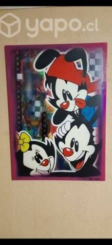 Cuadros modernos pintados a mano