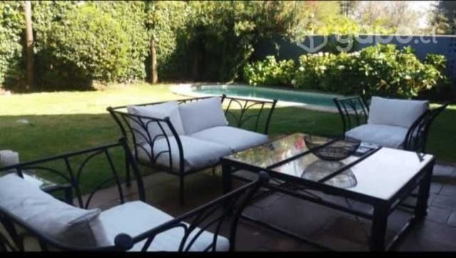 Living terraza fierro