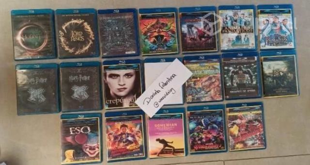 Lote de películas de blu ray