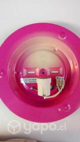 Plafón mica de vidrio