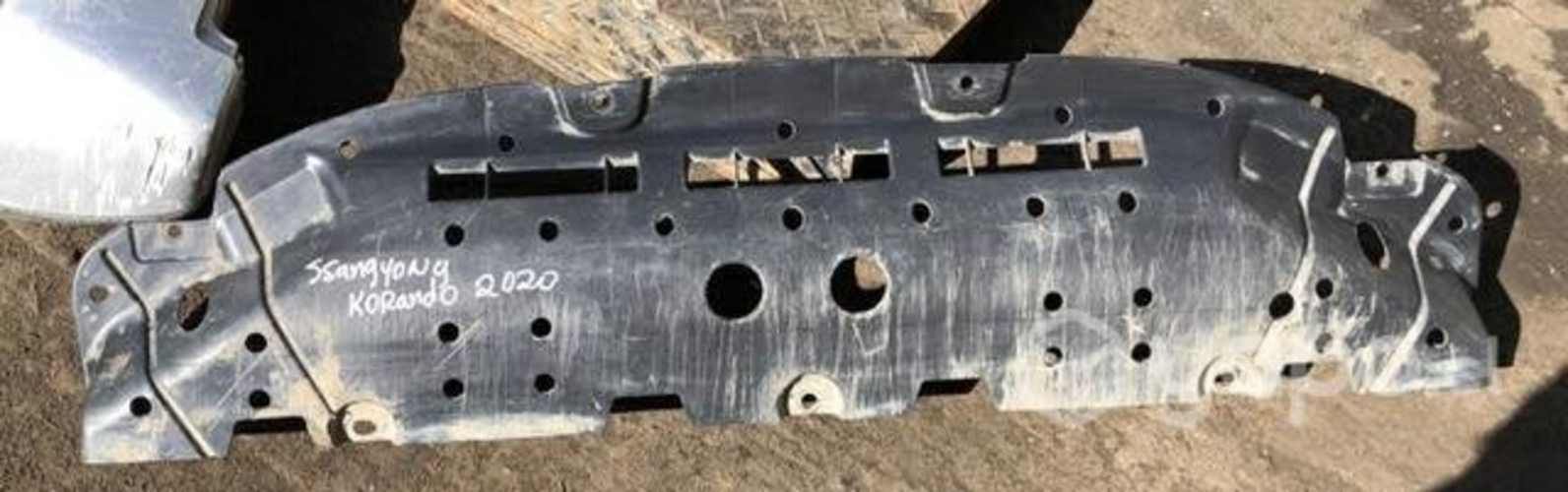 Cubre carter ssangyong korando