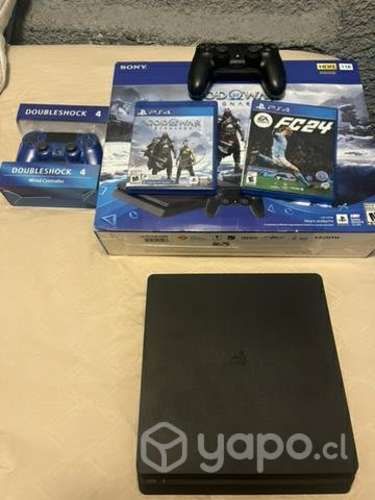 Play 4 slim 1TB como nuevo +fifa24 +gdw