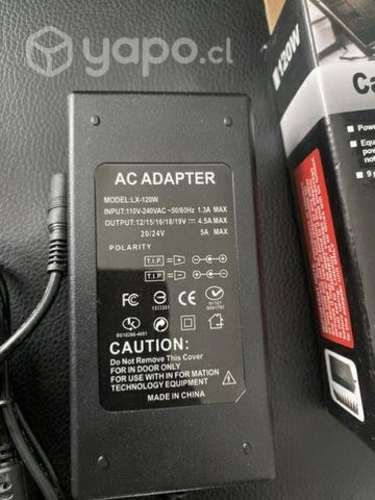 Ac adaptador portatil universal