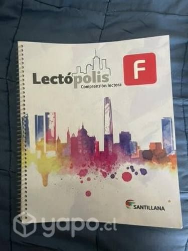 Libro texto comprensión de lectura lectopolis F SM