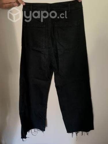 Jeans ZARA mujer negro talla 40