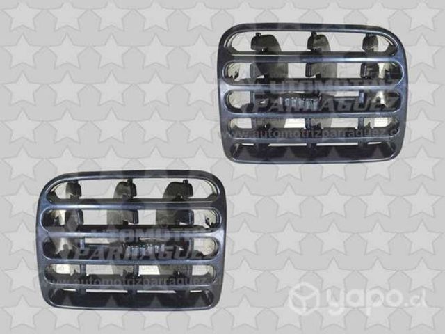 Rejilla tablero central (izq-der) Platina, Clio 2