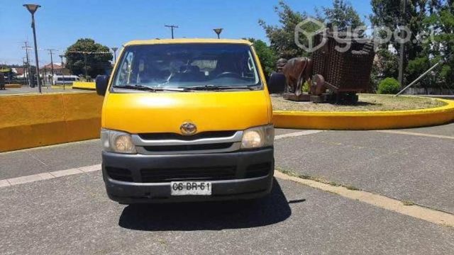 Toyota hiace año 2011