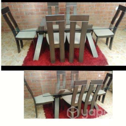 Comedor 6 sillas