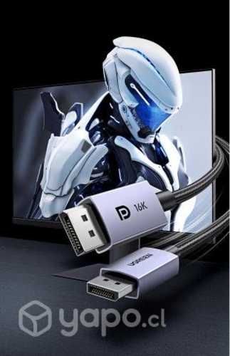 Cable Display Port 2 metros versión 2.1