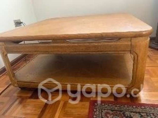 Mesa centro madera roble americano