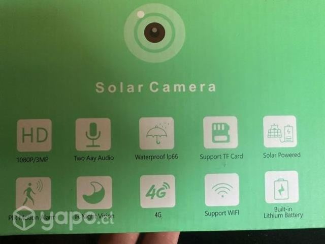 Oferton Camara solar wifi 4g