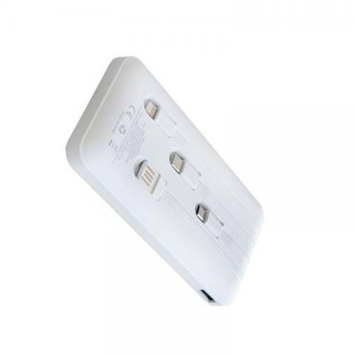 Power Bank 10000mAh 1 Usb, Incluye cable Cargadore