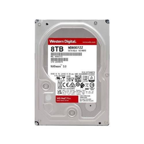 Disco Duro Interno WesternDigital Red Plus NAS 8TB