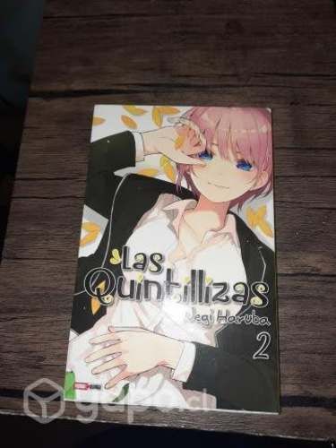 Manga las quintillizas tomo 2