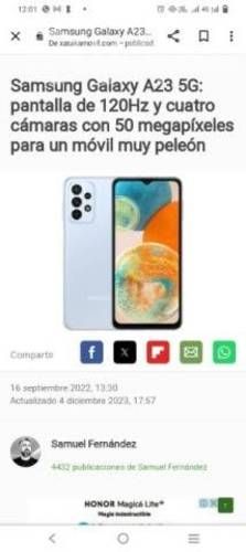 Celular Samsung a23
