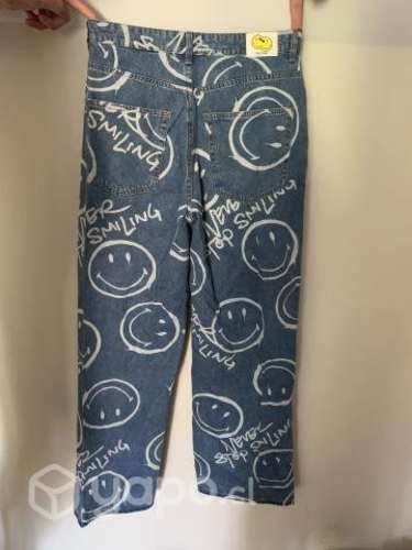 Jeans mujer Smiley x H&M talla 40