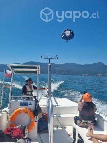 Parasailing winchboat