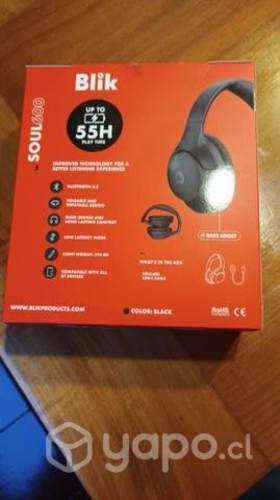 Audífonos inalámbricos Bluetooth abiertos Sin usar