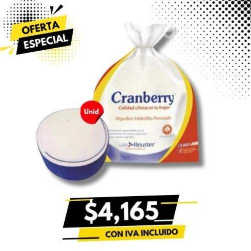 Algodon Hidrofilo Prensado 250Gr Cranberry
