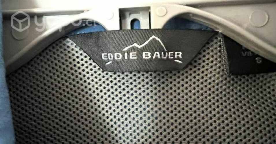Camisa Marca Eddie Bauer Talla S/m Azul Acero