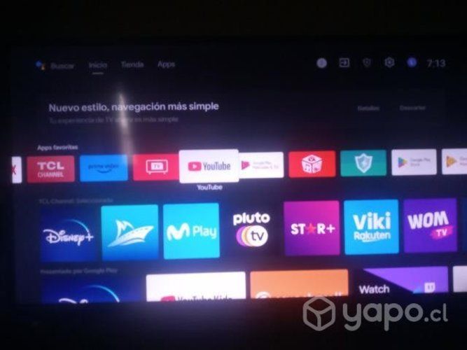 Smartv Android tcl 43 pulgadas