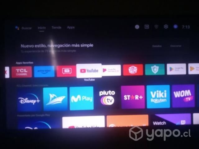Smartv Android tcl 43 pulgadas