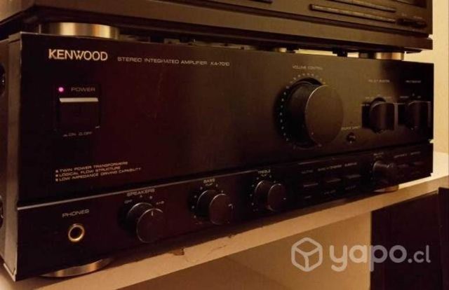 Amplificador Kenwood. Technics Sansui Pioneer JVC