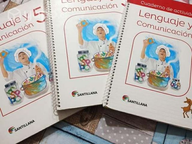 Lenguaje y comunicación 5 básico Santillana