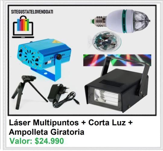 Set 3 Luces de Fiesta