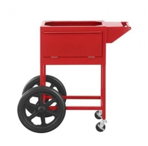 Carro para máquina cabriras pop corn nuevo en caja