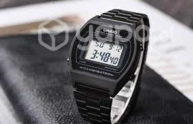 Reloj casio b640wb-1a digital vintage nuevos