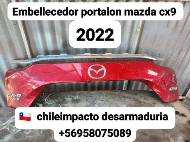 Embellecedor Mazda CX 9 año 2022
