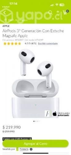 AirPods 3ra Generación