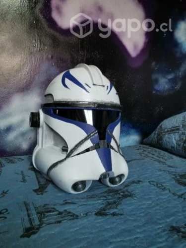 Casco Capitan Rex impreso 3D