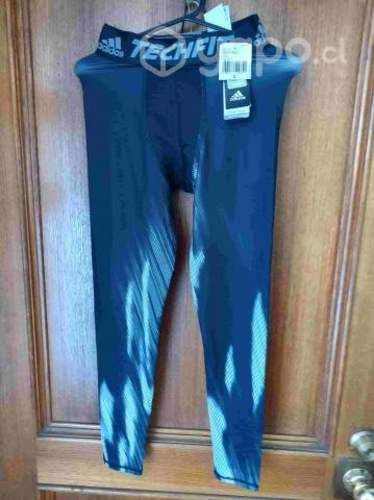 Calza Deportiva Hombre Adidas Techfit Talla S Gris