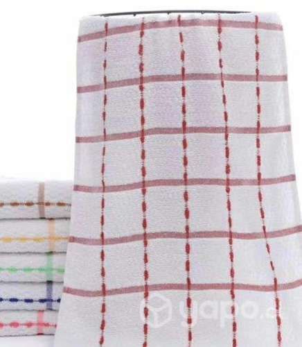 Set 24 paños de cocina material algodón. Toalla