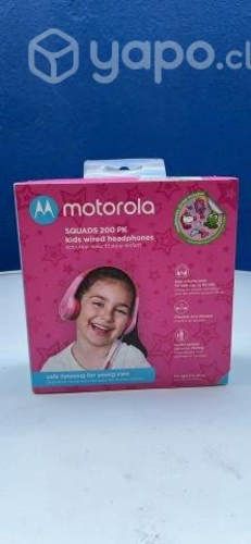 Audífonos Motorola Squads 200 PK Niños Sellados