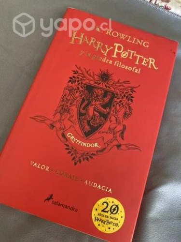 Libro de harry potter y la piedra filosofal