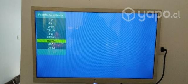 Tv led de 32 pulgadas, marca AOC color blanco